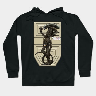 Alien After Dinner Hoodie